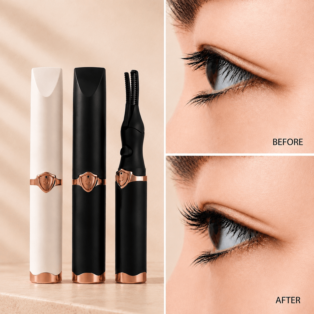 The Beauty Row™️ Heated Eyelash Curler