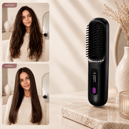 The Beauty Row™️ Mini Cordless Hair Straightener